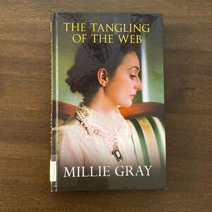 The Tangling Of The Web by Millie Gray Large Print Hardcover Ex-Library